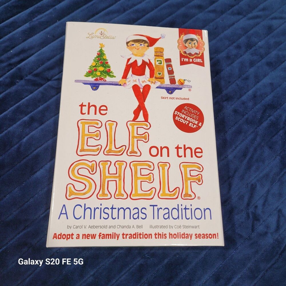 Christmas The Elf on the Shelf: A Christmas Tradition Book And Box Only No Elf